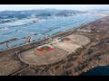 선남강변 야구장과 선남면 비닐 하우스 풍경 썸네일 이미지